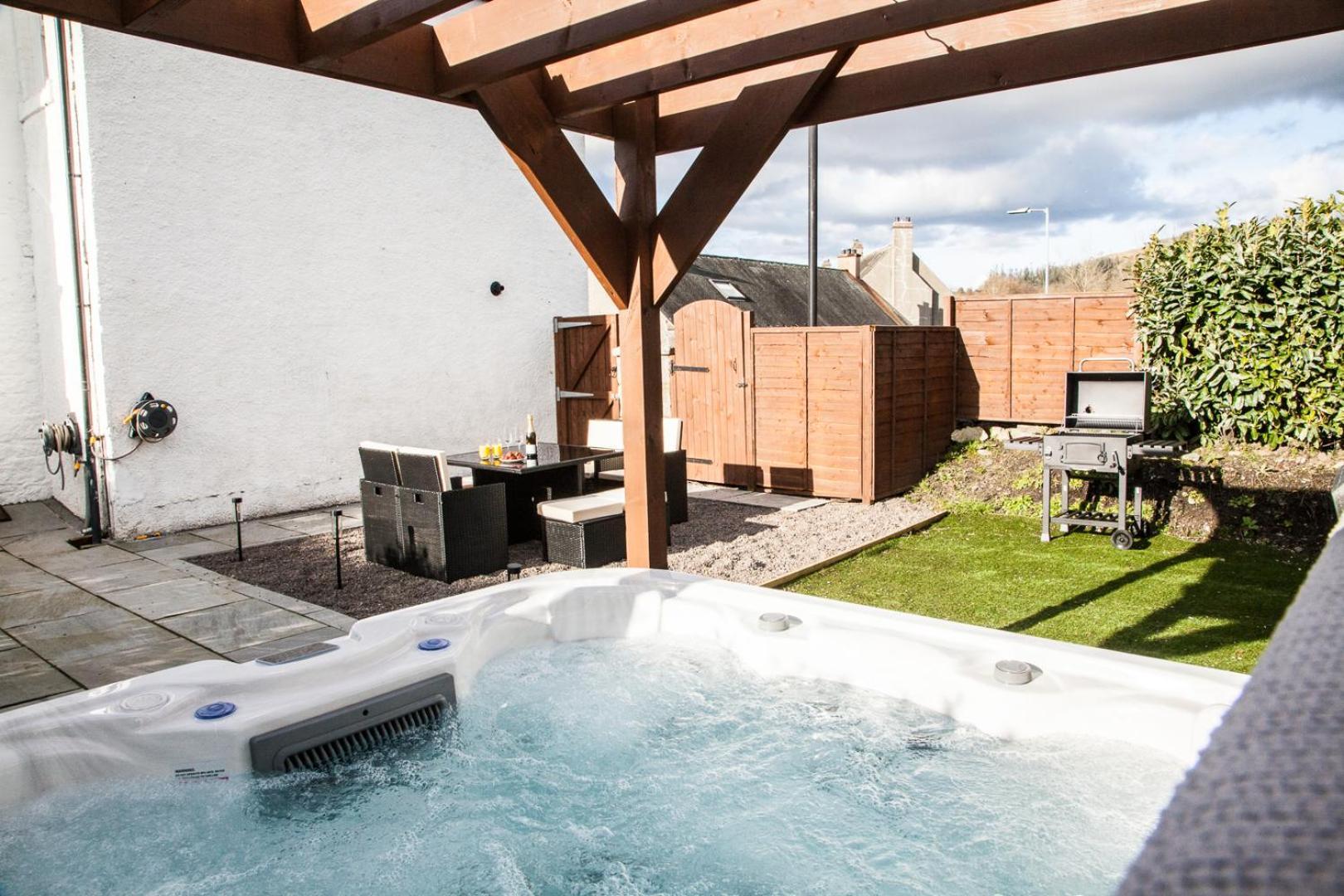 Stunning Scottish Hot Tub Getaway Villa Gatehouse of Fleet Ngoại thất bức ảnh